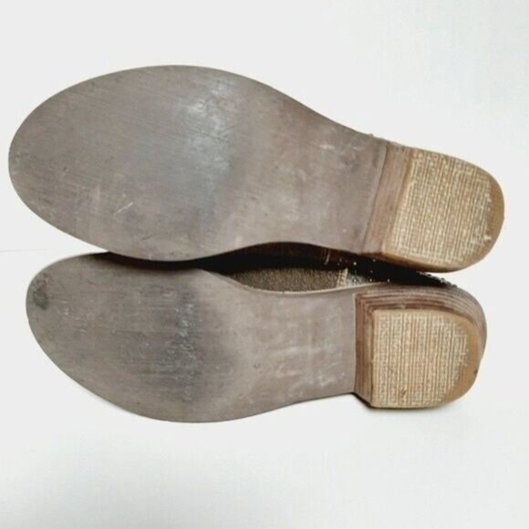 REEF Adora Studded Brown Leather Ankle Boots Sz 7 - Picture 10 of 12